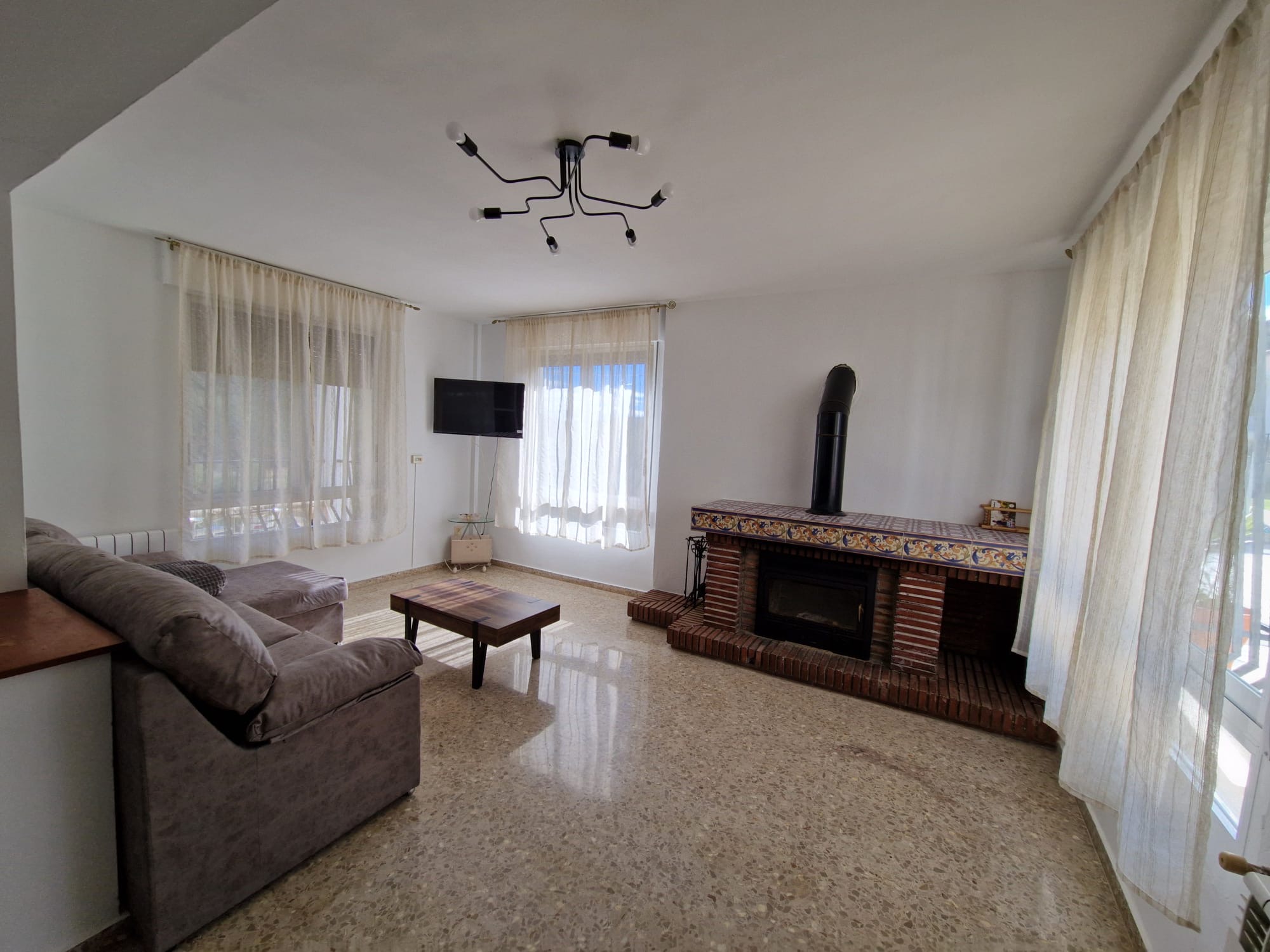 Detalle de la chimenea