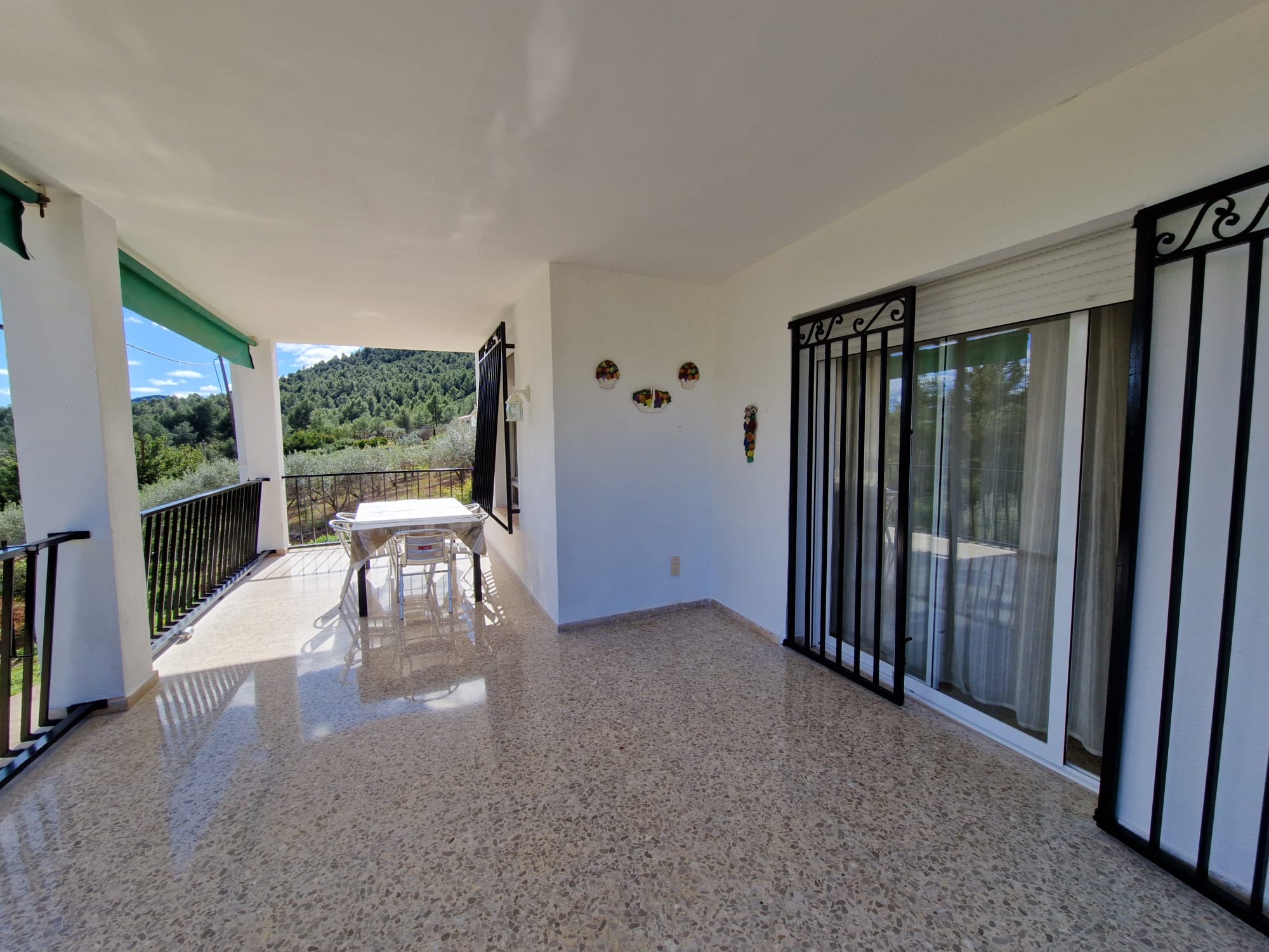 Terraza con vistas panorámicas
